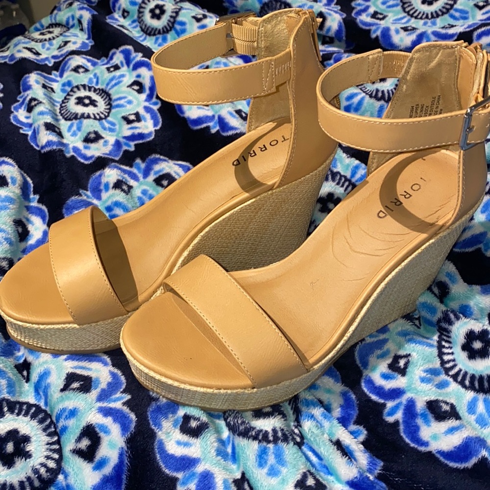 Torrid Nude Wide Width Wedge